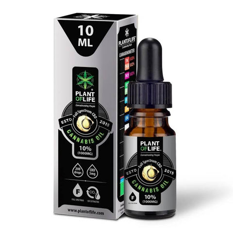 Olio di CBD Full Spectrum al 10% (1000 mg) flacone da 10 ml