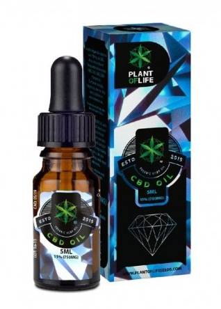 Olio di CBD Full Spectrum al 15% (1500 mg) in flacone da 10 ml