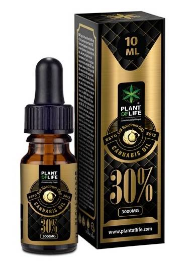 Olio di CBD Full Spectrum al 30% (3000 mg) in flacone da 10 ml