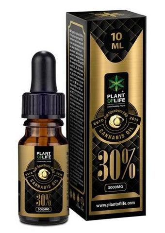 Olio di CBD Full Spectrum al 30% (3000 mg) in flacone da 10 ml